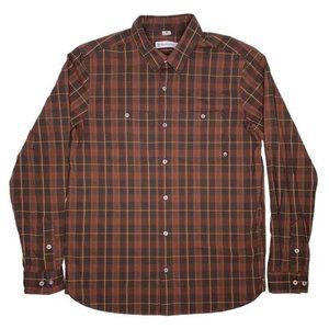 Backcountry Artenta Plaid Button Up Shirt: Size Medium